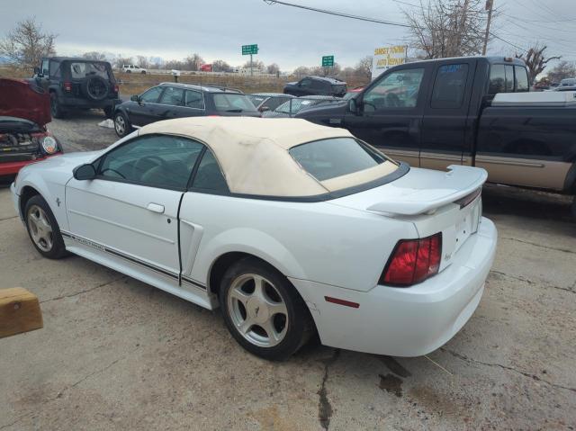 1FAFP44451F202427 - 2001 FORD MUSTANG WHITE photo 3