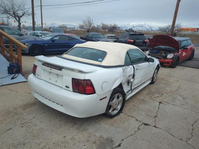 1FAFP44451F202427 - 2001 FORD MUSTANG WHITE photo 4