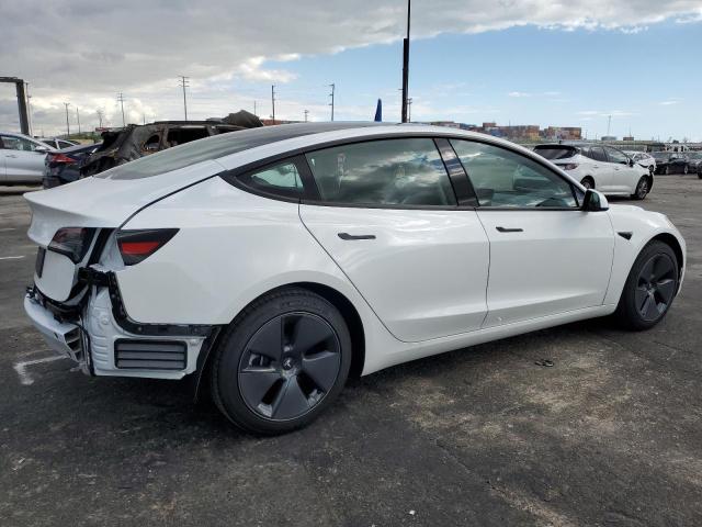 5YJ3E1EA7PF640238 - 2023 TESLA MODEL 3 WHITE photo 3