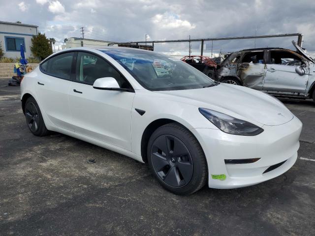 5YJ3E1EA7PF640238 - 2023 TESLA MODEL 3 WHITE photo 4