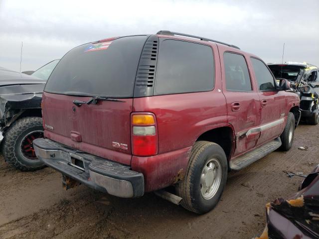 1GKEK13Z63J192981 - 2003 GMC YUKON RED photo 3