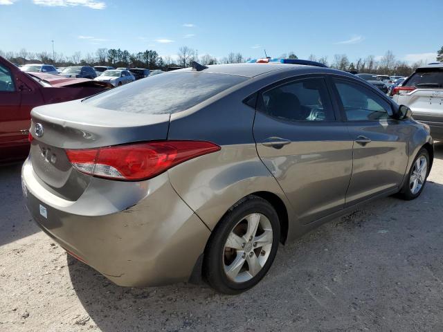 5NPDH4AE7DH165497 - 2013 HYUNDAI ELANTRA GLS TAN photo 3