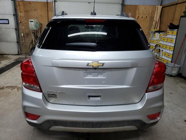 KL7CJPSMXNB562421 - 2022 CHEVROLET TRAX 1LT SILVER photo 6