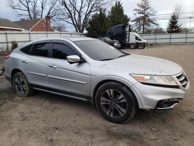 5J6TF2H5XEL001809 - 2014 HONDA CROSSTOUR EXL SILVER photo 4