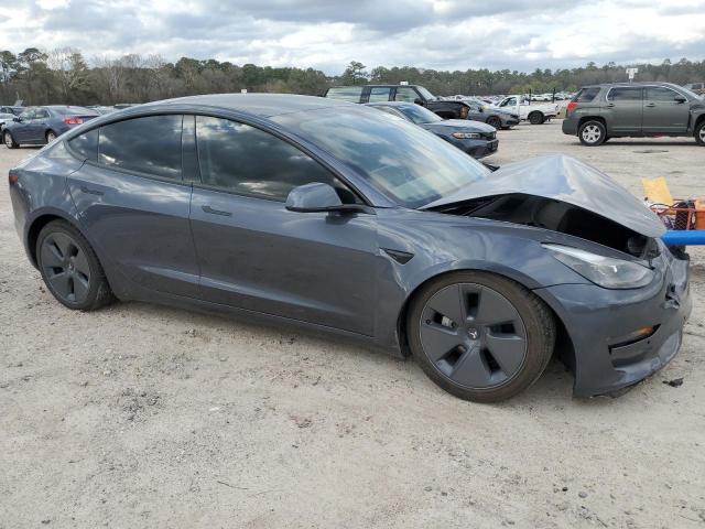 5YJ3E1EB8NF162191 - 2022 TESLA MODEL 3 CHARCOAL photo 4