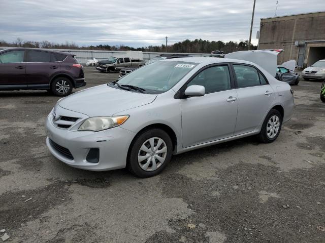 2T1BU4EE5BC651254 - 2011 TOYOTA COROLLA BASE SILVER photo 1