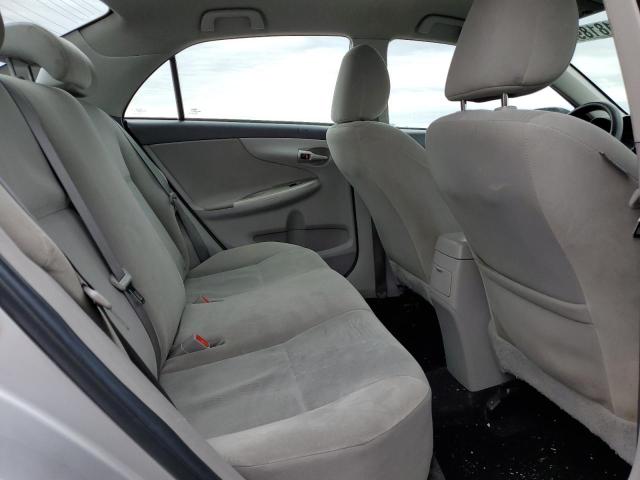 2T1BU4EE5BC651254 - 2011 TOYOTA COROLLA BASE SILVER photo 10