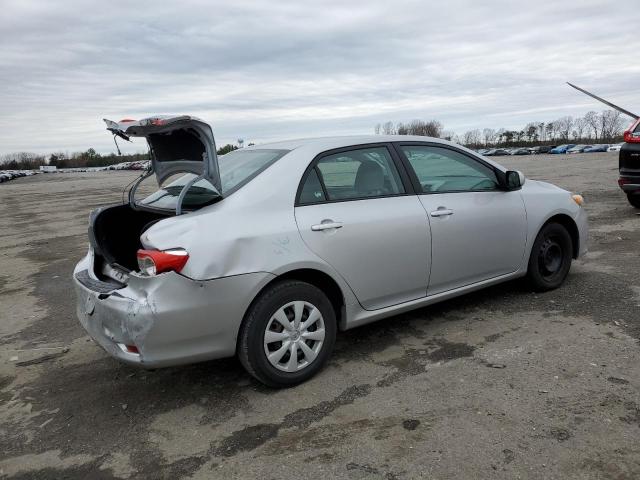 2T1BU4EE5BC651254 - 2011 TOYOTA COROLLA BASE SILVER photo 3