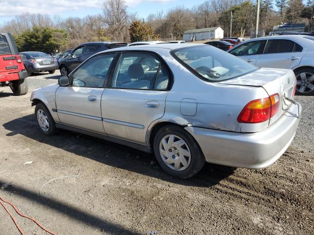 2HGEJ661XYH585636 - 2000 HONDA CIVIC BASE 银色 照片 2
