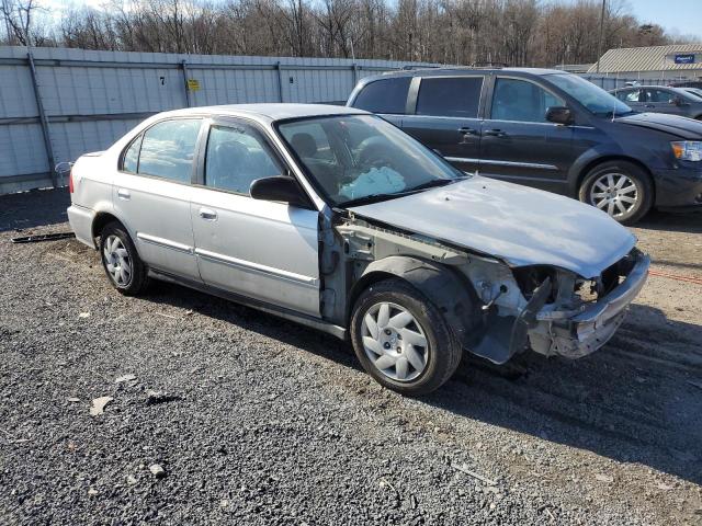 2HGEJ661XYH585636 - 2000 HONDA CIVIC BASE 银色 照片 4