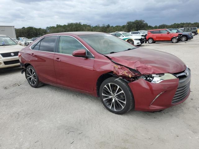 4T1BF1FK8GU537333 - 2016 TOYOTA CAMRY LE RED photo 4