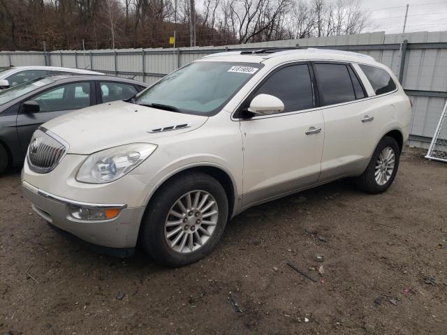 5GALRBED5AJ119430 - 2010 BUICK ENCLAVE CXL WHITE photo 1