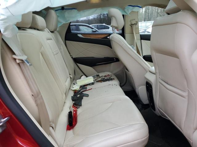 5LMCJ2D93GUJ24306 - 2016 LINCOLN MKC SELECT 红色 照片 11