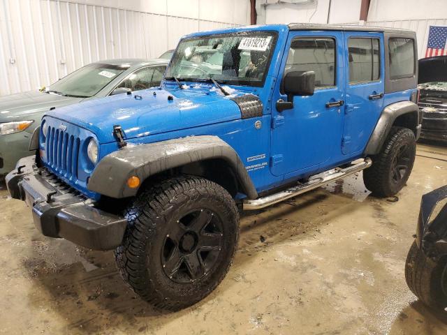 1J4BA3H17BL621073 - 2011 JEEP WRANGLER U SPORT Синій фото 1