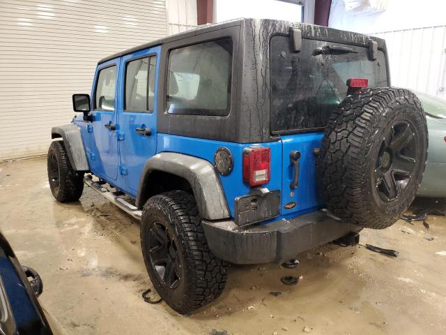1J4BA3H17BL621073 - 2011 JEEP WRANGLER U SPORT Синій фото 2