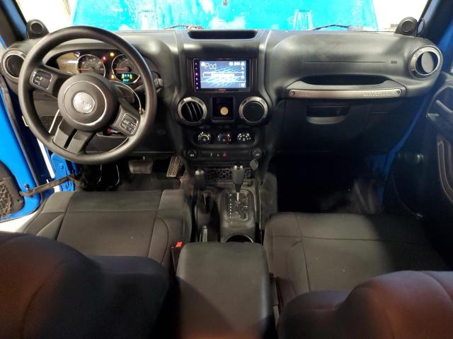 1J4BA3H17BL621073 - 2011 JEEP WRANGLER U SPORT BLUE photo 8