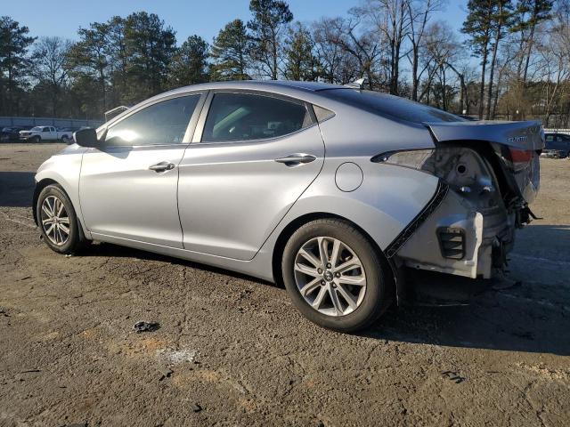 5NPDH4AE0FH556817 - 2015 HYUNDAI ELANTRA SE SILVER photo 2