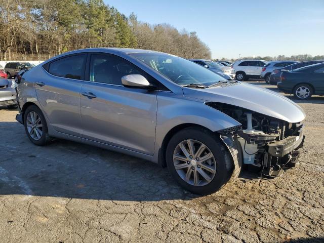 5NPDH4AE0FH556817 - 2015 HYUNDAI ELANTRA SE SILVER photo 4