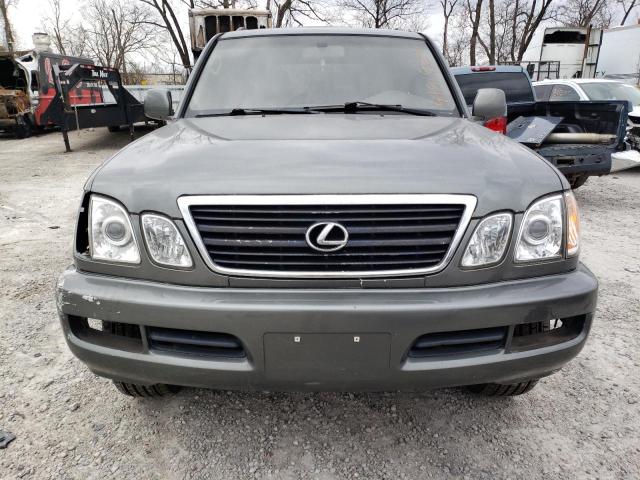 JT6HT00W8X0044120 - 1999 LEXUS LX 470 GRAY photo 5