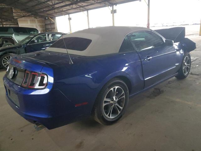 1ZVBP8EM3E5212817 - 2014 FORD MUSTANG BLUE photo 3