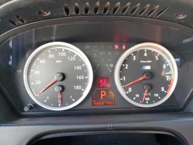 5YMGZ0C56BLK13927 - 2011 BMW X6 M BLACK photo 9