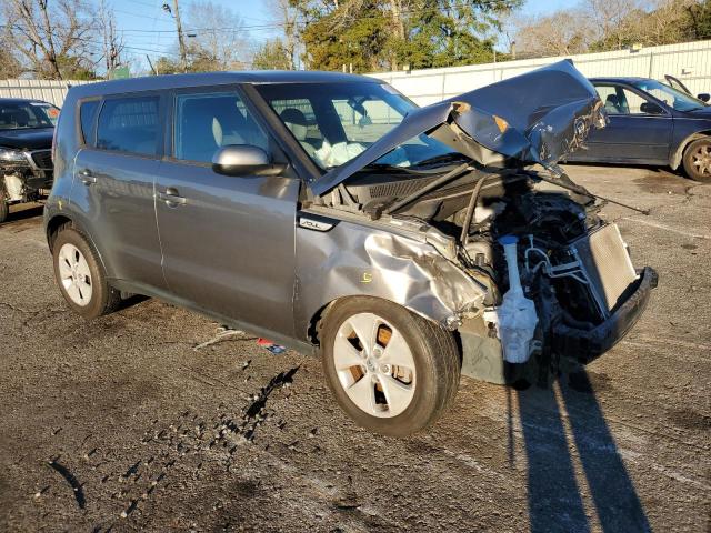 KNDJN2A25F7186006 - 2015 KIA SOUL GRAY photo 4