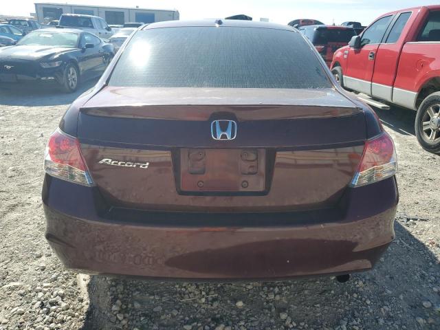 1HGCP26889A083560 - 2009 HONDA ACCORD EXL MAROON photo 6