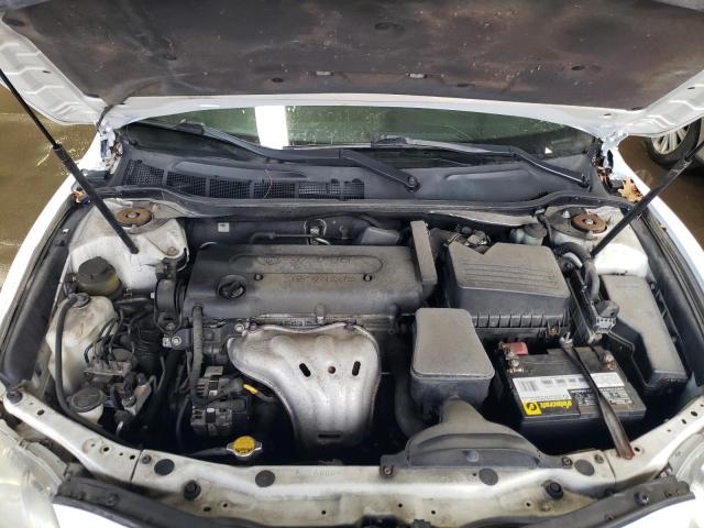 4T1BE46K87U558736 - 2007 TOYOTA CAMRY CE WHITE photo 11