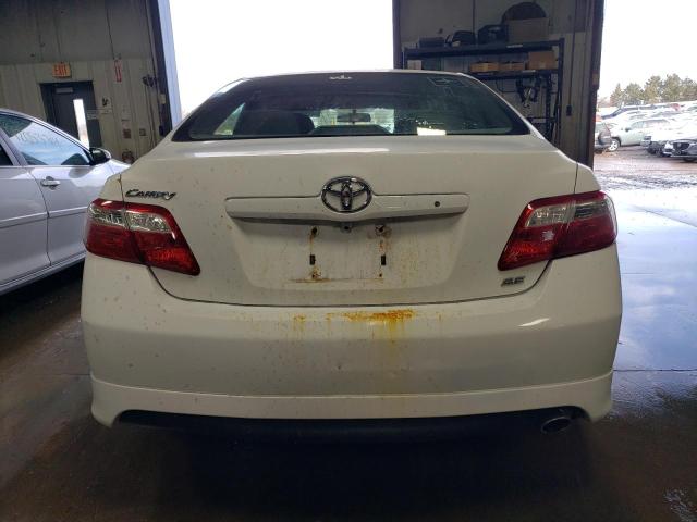 4T1BE46K87U558736 - 2007 TOYOTA CAMRY CE WHITE photo 6