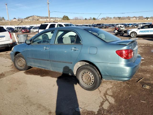 1NXBR32E65Z355792 - 2005 TOYOTA COROLLA CE TURQUOISE photo 2