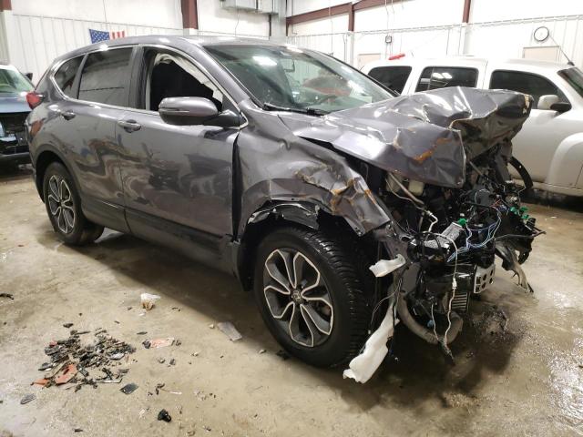 7FARW2H54ME009880 - 2021 HONDA CR-V EX GRAY photo 4