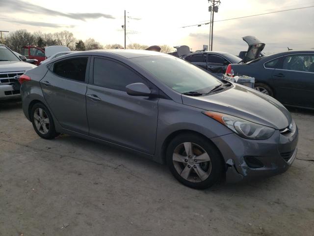 5NPDH4AE6DH233692 - 2013 HYUNDAI ELANTRA GLS GRAY photo 4