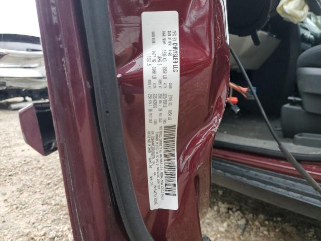 2D8HN44E39R668235 - 2009 DODGE GRAND CARA BURGUNDY photo 13