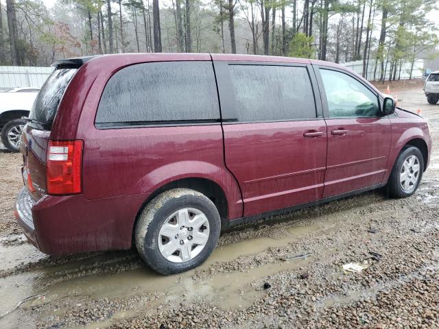 2D8HN44E39R668235 - 2009 DODGE GRAND CARA BURGUNDY photo 3