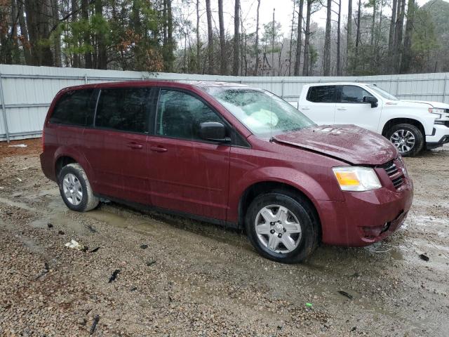 2D8HN44E39R668235 - 2009 DODGE GRAND CARA BURGUNDY photo 4