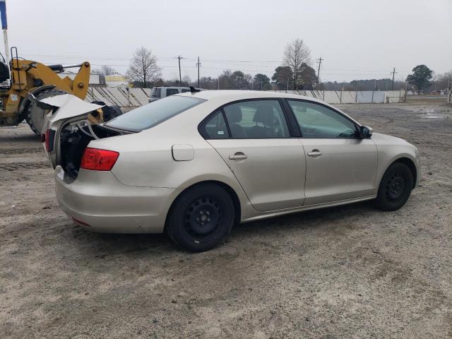 3VWD17AJ8EM281559 - 2014 VOLKSWAGEN JETTA SE TAN photo 3