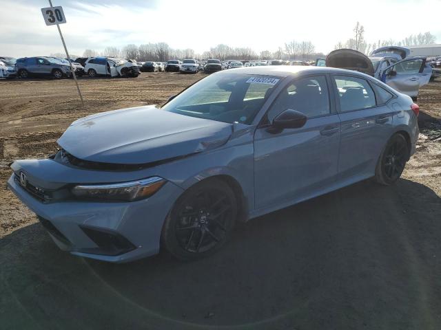 2HGFE2F54PH570259 - 2023 HONDA CIVIC SPORT GRAY photo 1