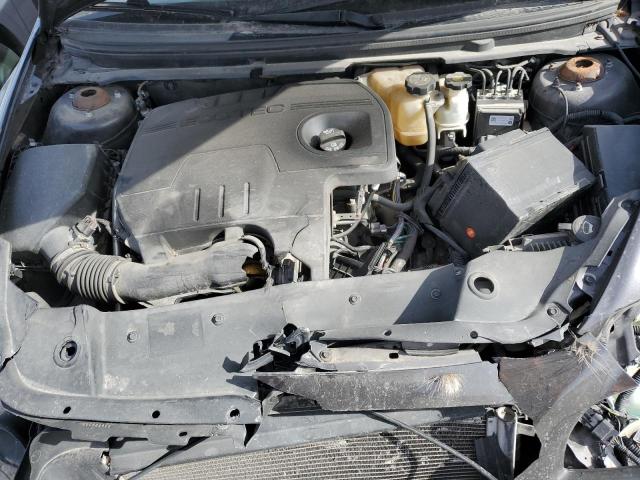 1G1ZC5E0XCF278242 - 2012 CHEVROLET MALIBU 1LT GRAY photo 11