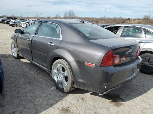 1G1ZC5E0XCF278242 - 2012 CHEVROLET MALIBU 1LT GRAY photo 2
