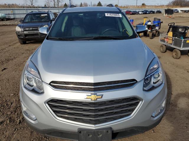 2GNFLGE30G6256662 - 2016 CHEVROLET EQUINOX LTZ SILVER photo 5