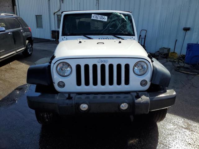 1C4AJWAG1EL252734 - 2014 JEEP WRANGLER SPORT WHITE photo 5