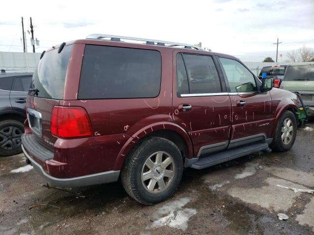 5LMFU28R73LJ42306 - 2003 LINCOLN NAVIGATOR MAROON photo 3