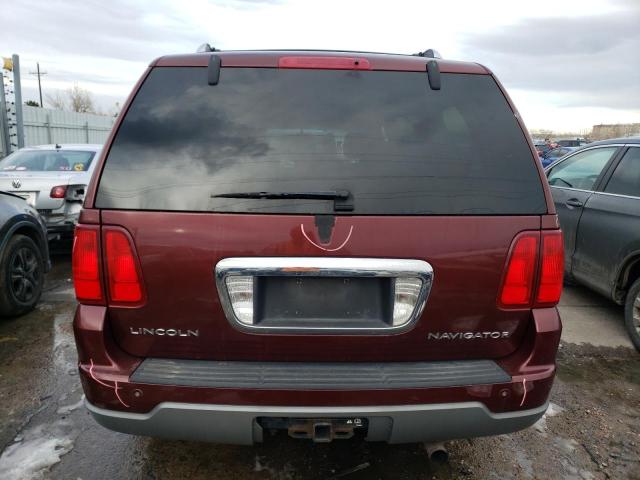 5LMFU28R73LJ42306 - 2003 LINCOLN NAVIGATOR MAROON photo 6