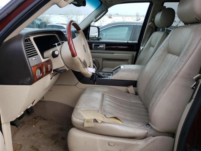 5LMFU28R73LJ42306 - 2003 LINCOLN NAVIGATOR მუქწითელი ფოტო 7