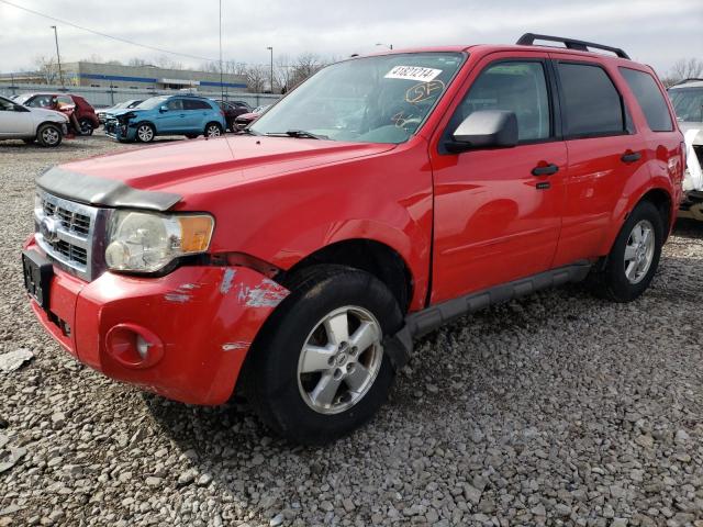 1FMCU03G09KA62909 - 2009 FORD ESCAPE XLT RED photo 1