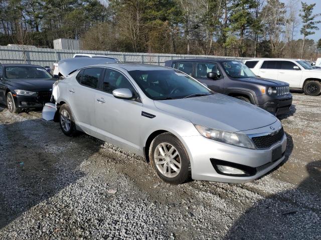 5XXGM4A76DG173337 - 2013 KIA OPTIMA LX GRAY photo 4