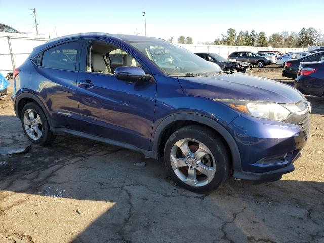 3CZRU6H74GM706129 - 2016 HONDA HR-V EXL BLUE photo 4