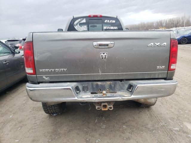 3D7KS28CX6G108214 - 2006 DODGE RAM 2500 ST GRAY photo 6