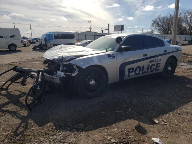 2C3CDXKT4KH582396 - 2019 DODGE CHARGER POLICE SILVER photo 1