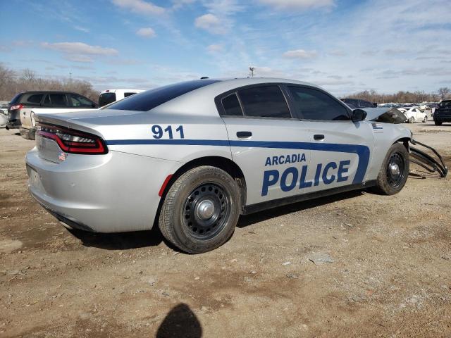 2C3CDXKT4KH582396 - 2019 DODGE CHARGER POLICE SILVER photo 3